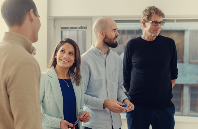 Norad-ansatte på workshop